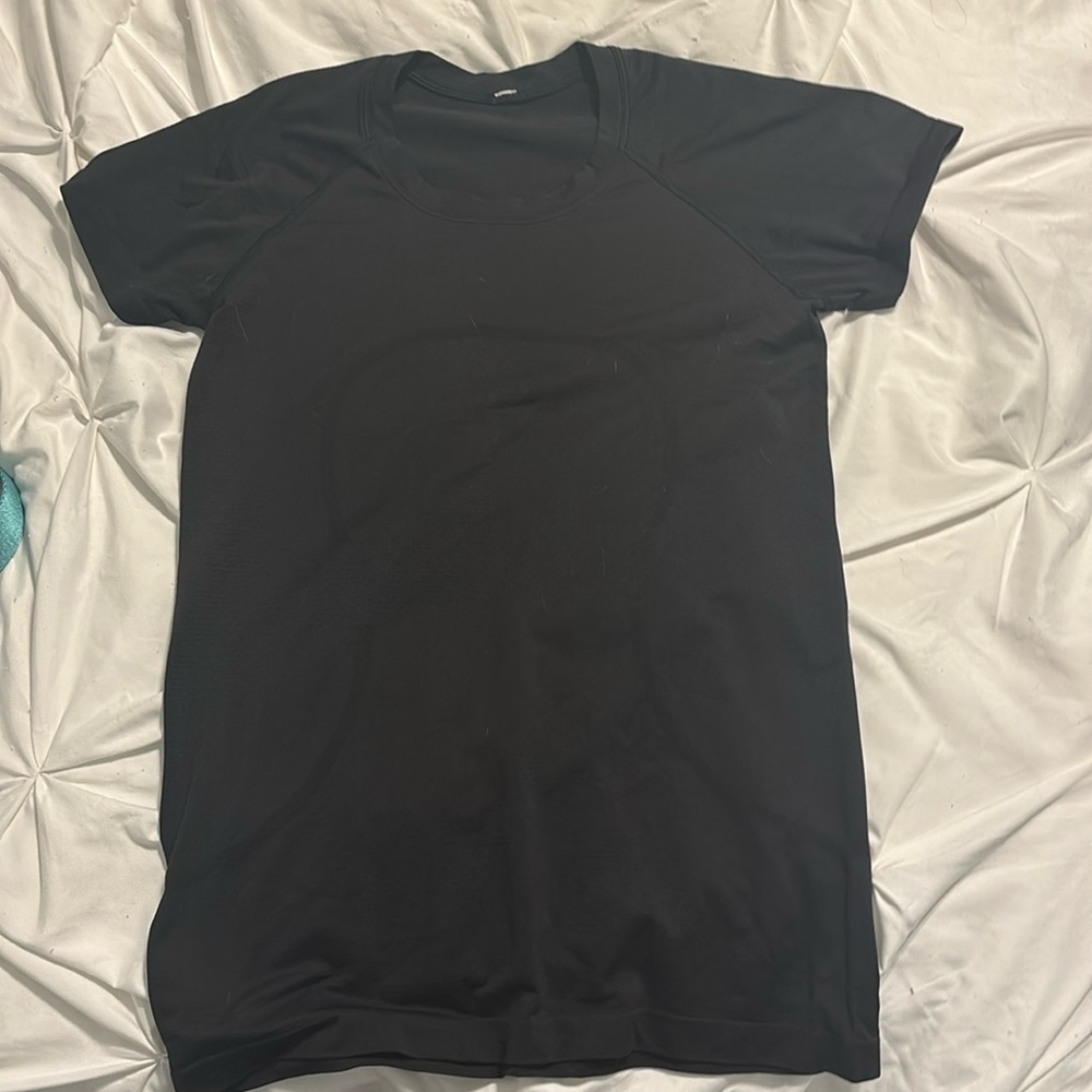 lululemon athletica swiftly black Short Sleeve Tee